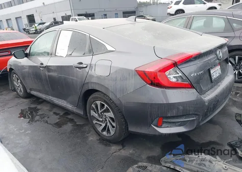 2018 Honda Civic Ex z USA, uszkodzony, nr VIN 2HGFC2F74JH554285